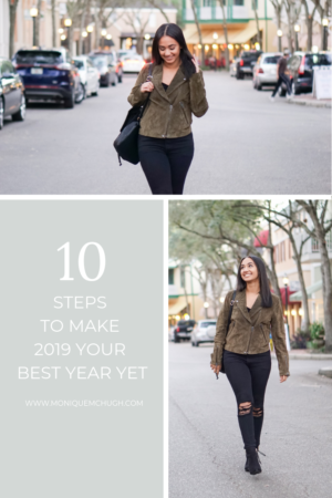 10 Steps to Make 2019 Your Best Year Yet- Monique McHugh Blog #intentionalgoalsetting