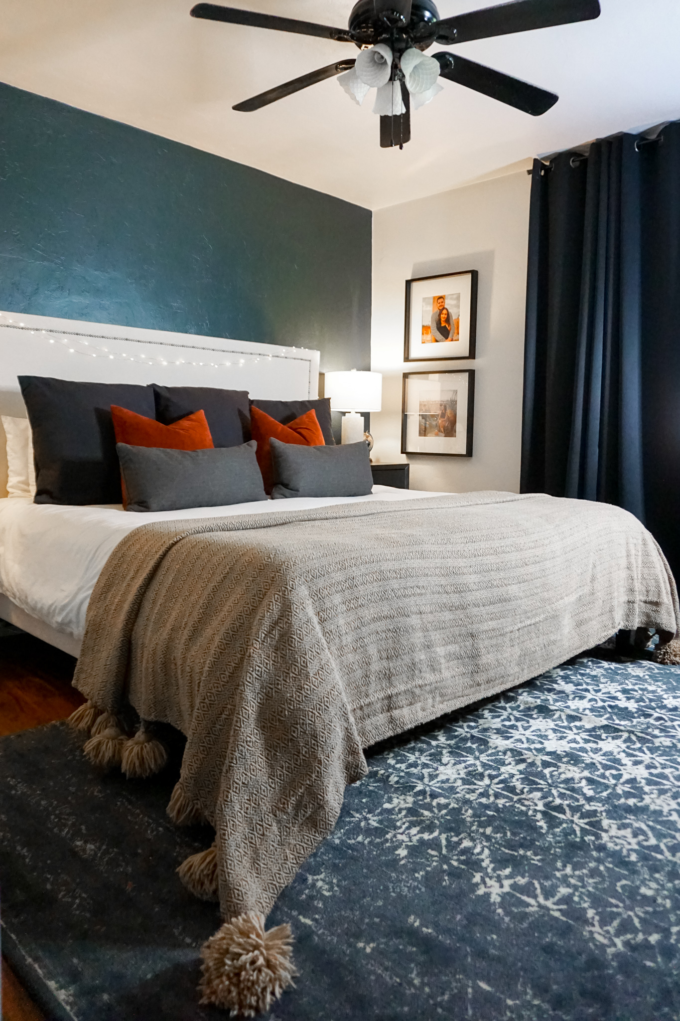 Our Master Bedroom Decor and DIY Upholstered Bed Frame- Monique McHugh Blog