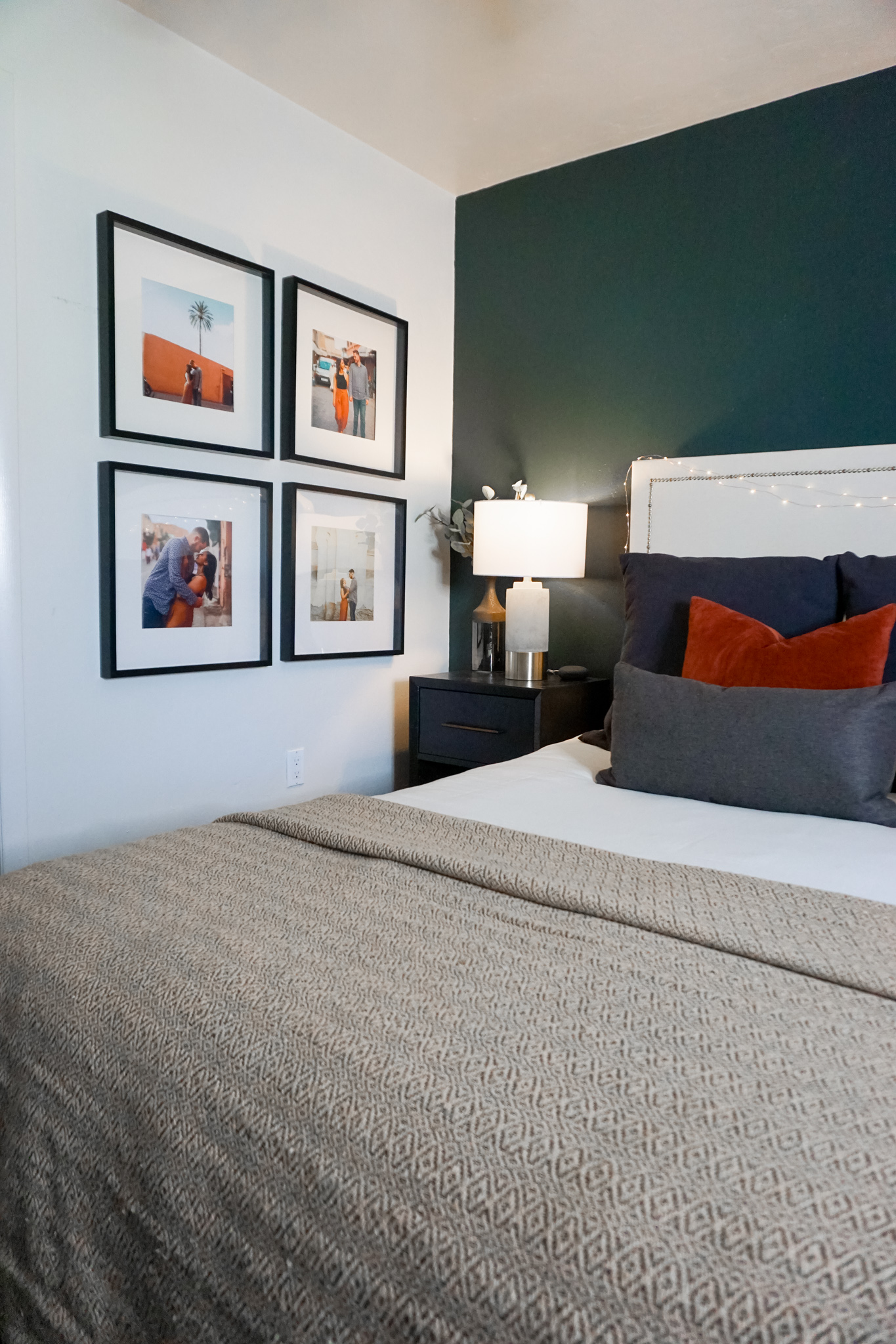 Our Master Bedroom Decor and DIY Upholstered Bed Frame- Monique McHugh Blog